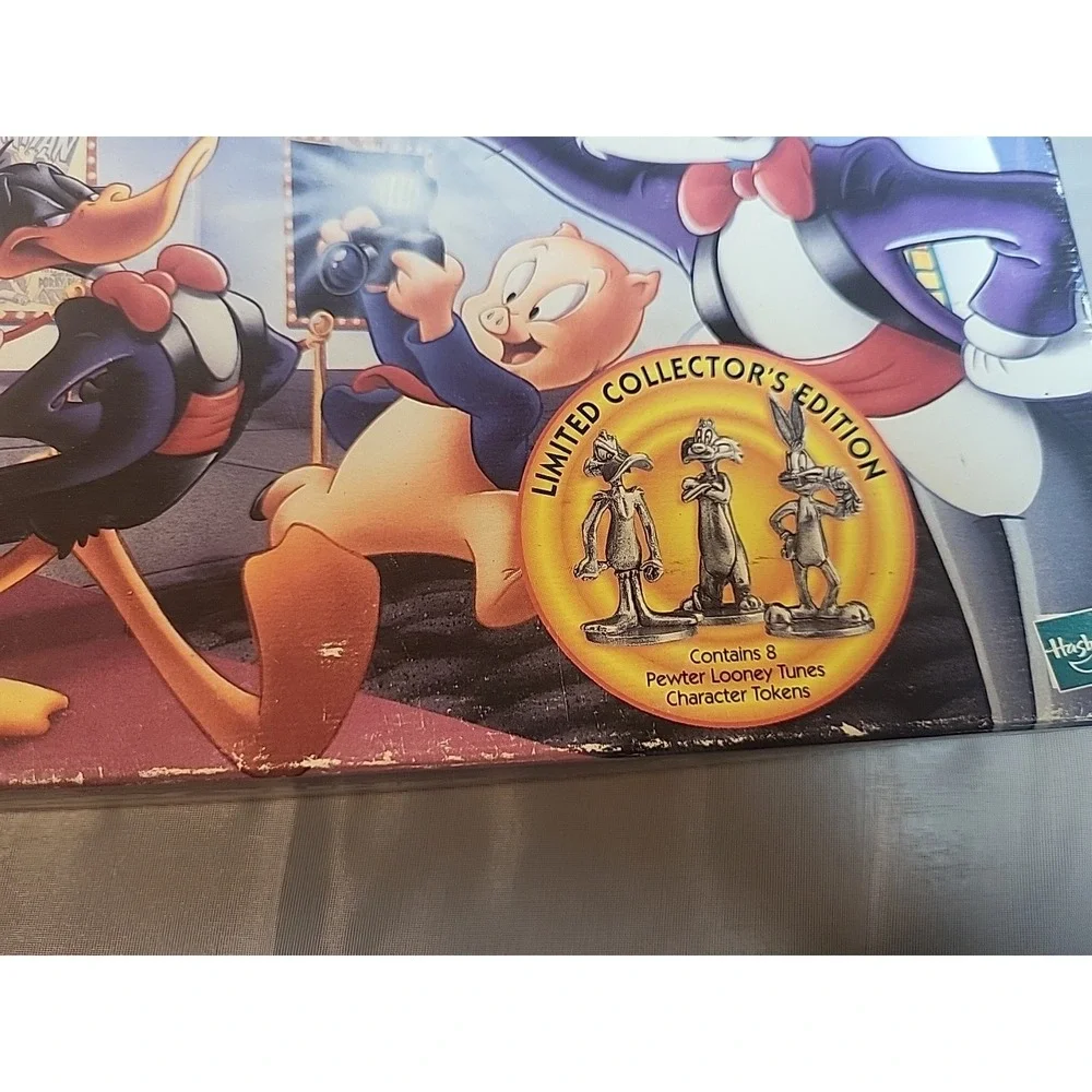 1999 Looney Tunes Monopoly Official Classic Cartoon Limited Edition Vtg